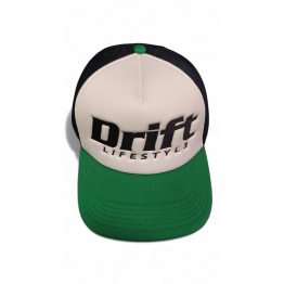 DRIFT LIFESTYLE TRUCKER sapka, zöld - fekete